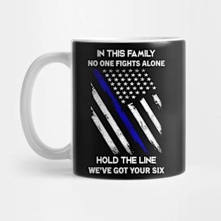 Thin Blue Line - COP LEO LAW Mug